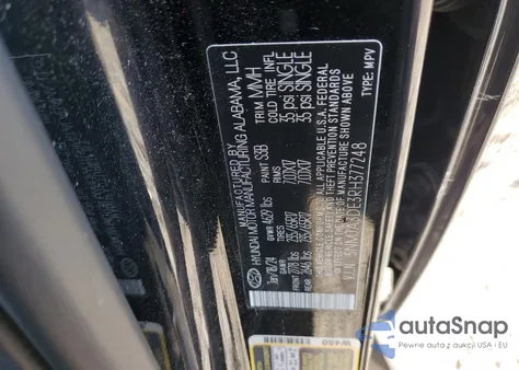 2024 Hyundai Tucson Se from USA, damaged, VIN 5NMJA3DE3RH377248